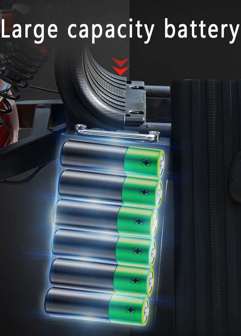 PILEYK 48V 12Ah Electric motorcycle with pedal, 800w motorcyclestyle